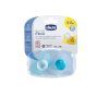 Chicco Πιπίλα Physio Micro Αγόρι 0-2 Μηνών, Θηλή Σιλικόνης, 2Τεμ