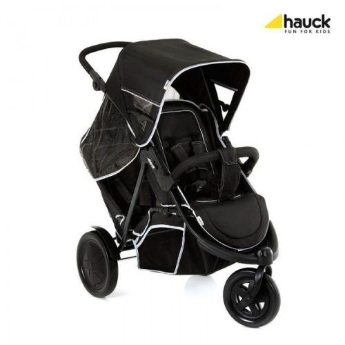 Hauck Βρεφικό Καρότσι Διδύμων Freerider Black