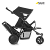 Hauck Βρεφικό Καρότσι Διδύμων Freerider Black