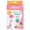 Dr.Brown's - Μπιμπερό πλαστικό Options+ Με Φαρδύ Λαιμό Ροζ 270ml 2 Τεμάχια
