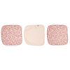 Bebejou Σετ 3 Τεμαχίων Λαβέτες Leopard Pink (32x32cm)