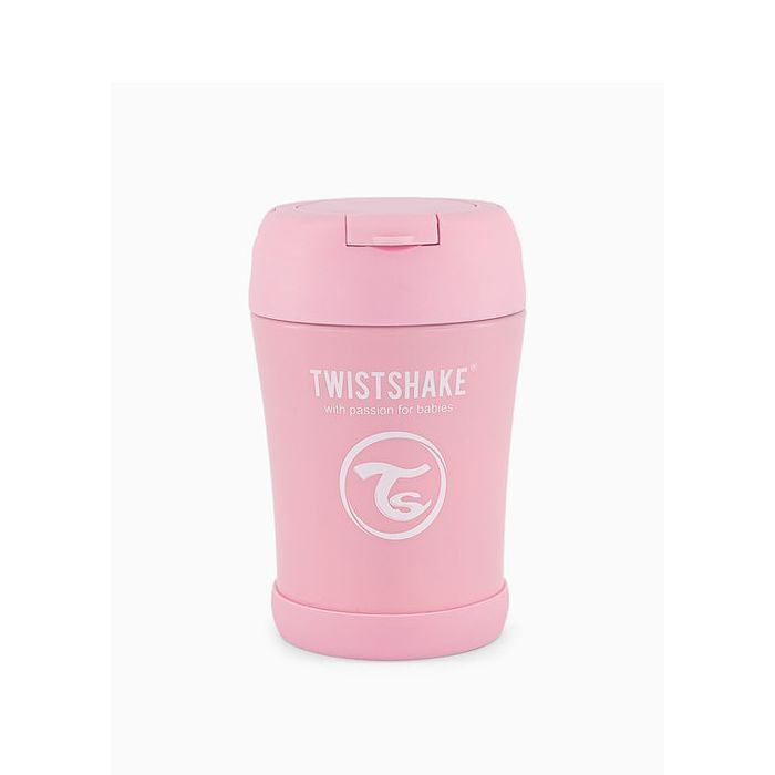 Twistshake - Ισοθερμικό Δοχείο Φαγητού 350ml Pastel Pink - Image 3
