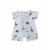 Lane kids Φορμάκι Κοντομάνικο OFF WHITE