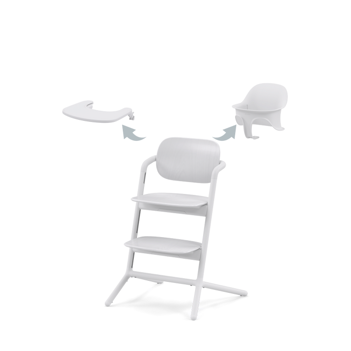 CYBEX Καρέκλα Φαγητού Lemo 3in1 SET All White