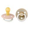 Bibs Πιπίλες Colors 2τεμ. Latex No 1 0+Μηνών Glow Blush Vanilla