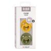 Bibs Πιπίλες Colour 2 Τεμ. Latex No 2 Honey bee olive