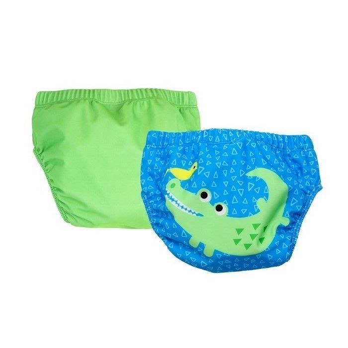 Zoocchini Παιδικό Μαγιό Πάνα Alligator Σετ 2τεμ