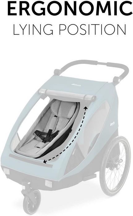 Hauck Baby Lounger Grey - Image 4