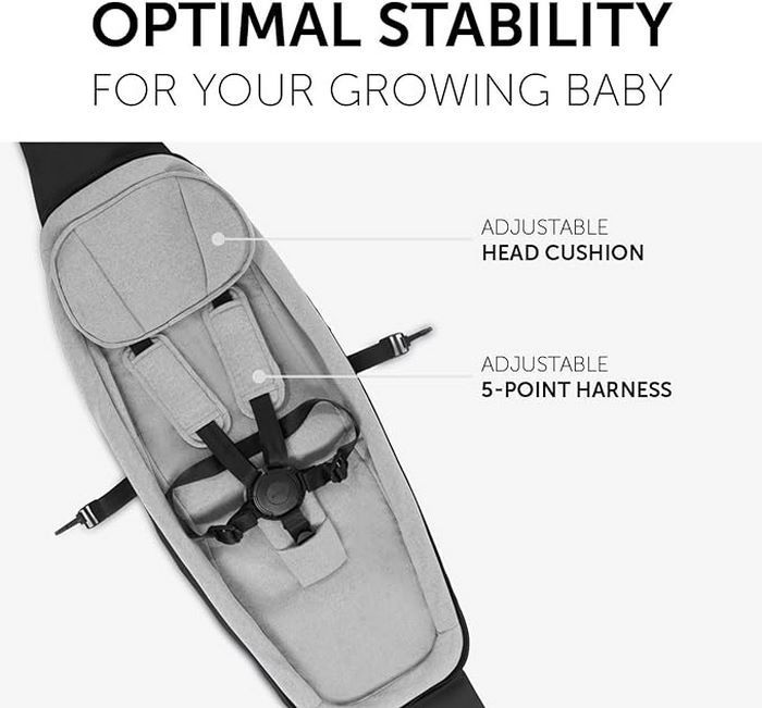 Hauck Baby Lounger Grey - Image 5