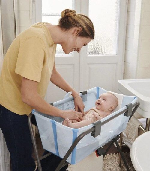 Alternative view of Stokke Μπανάκι Flexi Bath Με θερμοεύαισθητη Βαλβίδα Ocean Blue