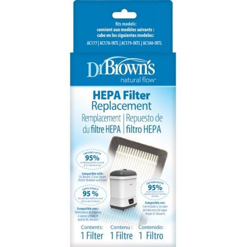 Dr. Brown's Φίλτρο αέρα HEPA ηλεκτρικού αποστειρωτή και στεγνωτήρα