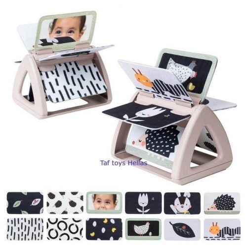Taf Toys Black & White Spinning Book