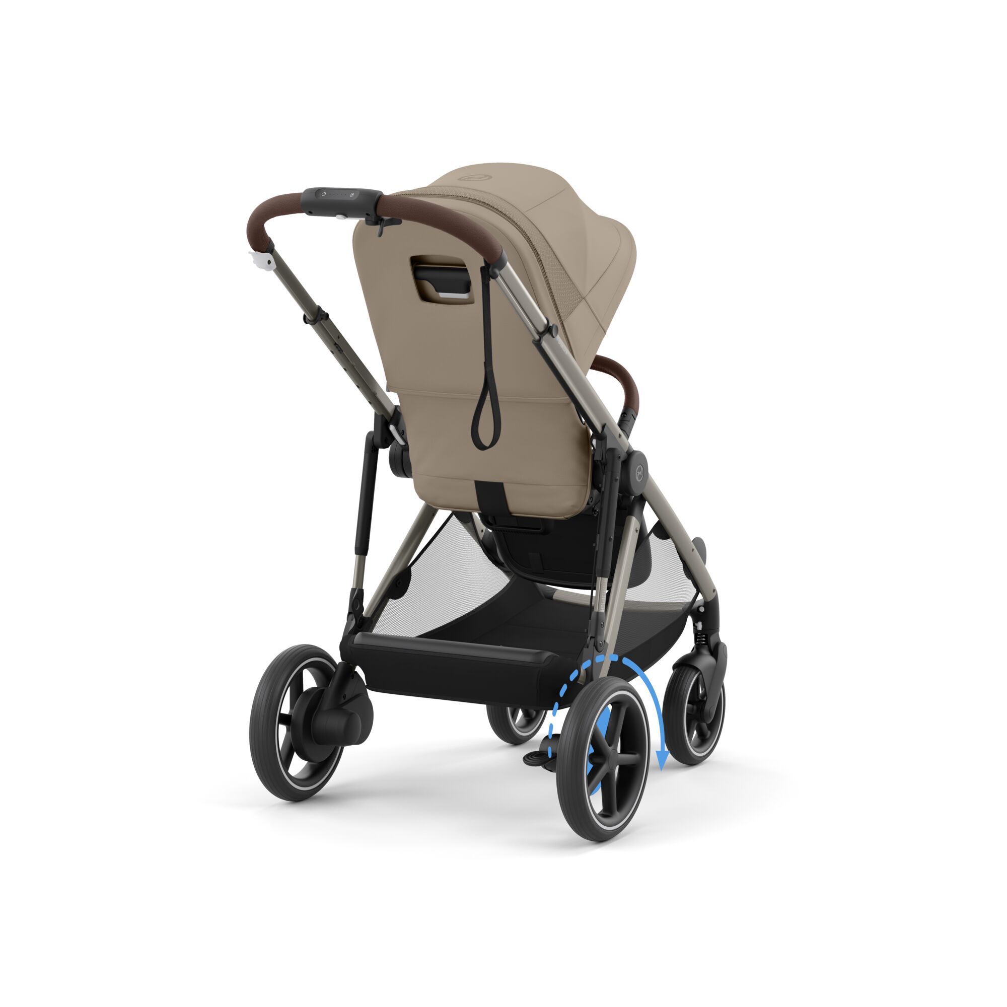 Cybex Βρεφικό Καρότσι eGazelle S TPE BP Almond Beige - Image 5