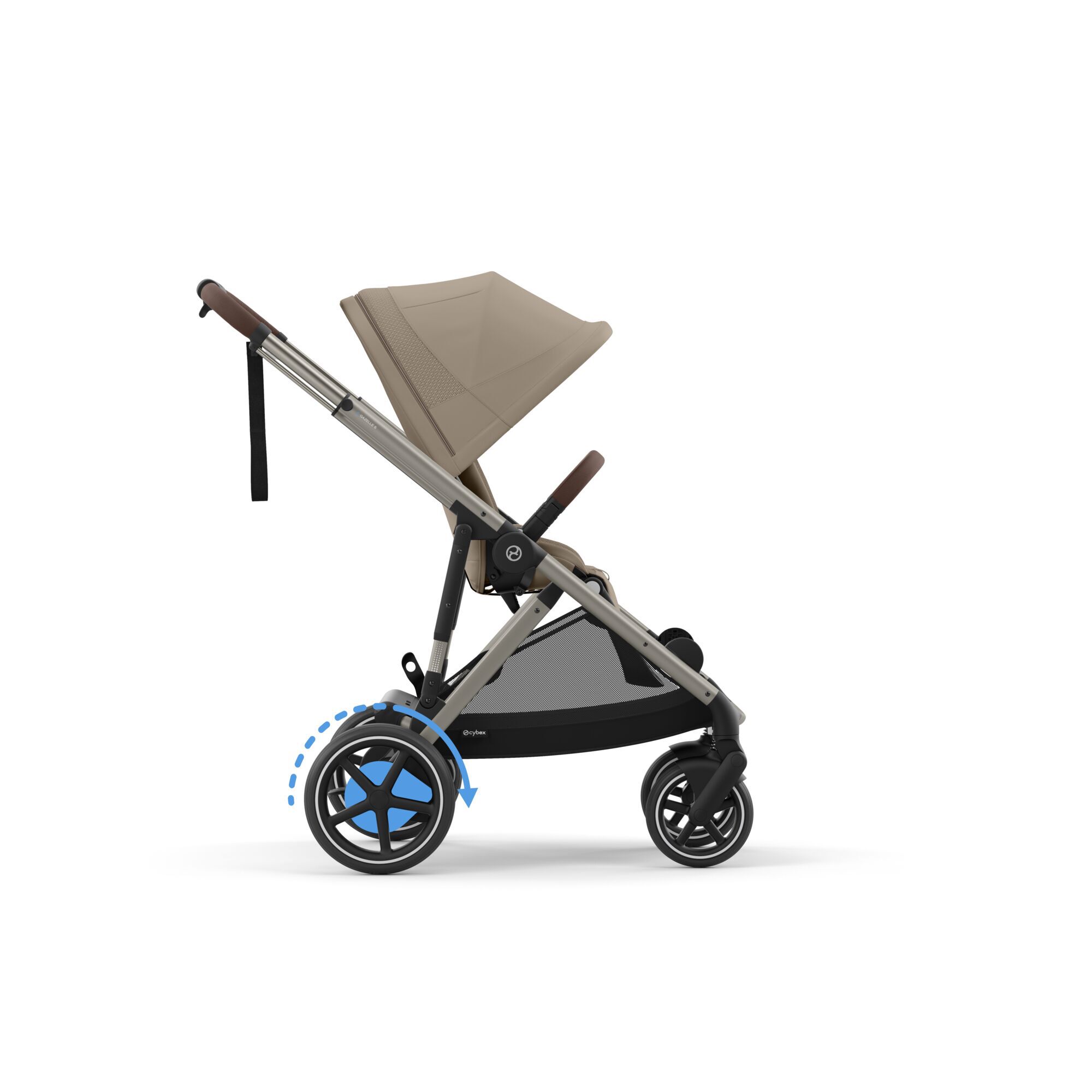 Cybex Βρεφικό Καρότσι eGazelle S TPE BP Almond Beige - Image 7