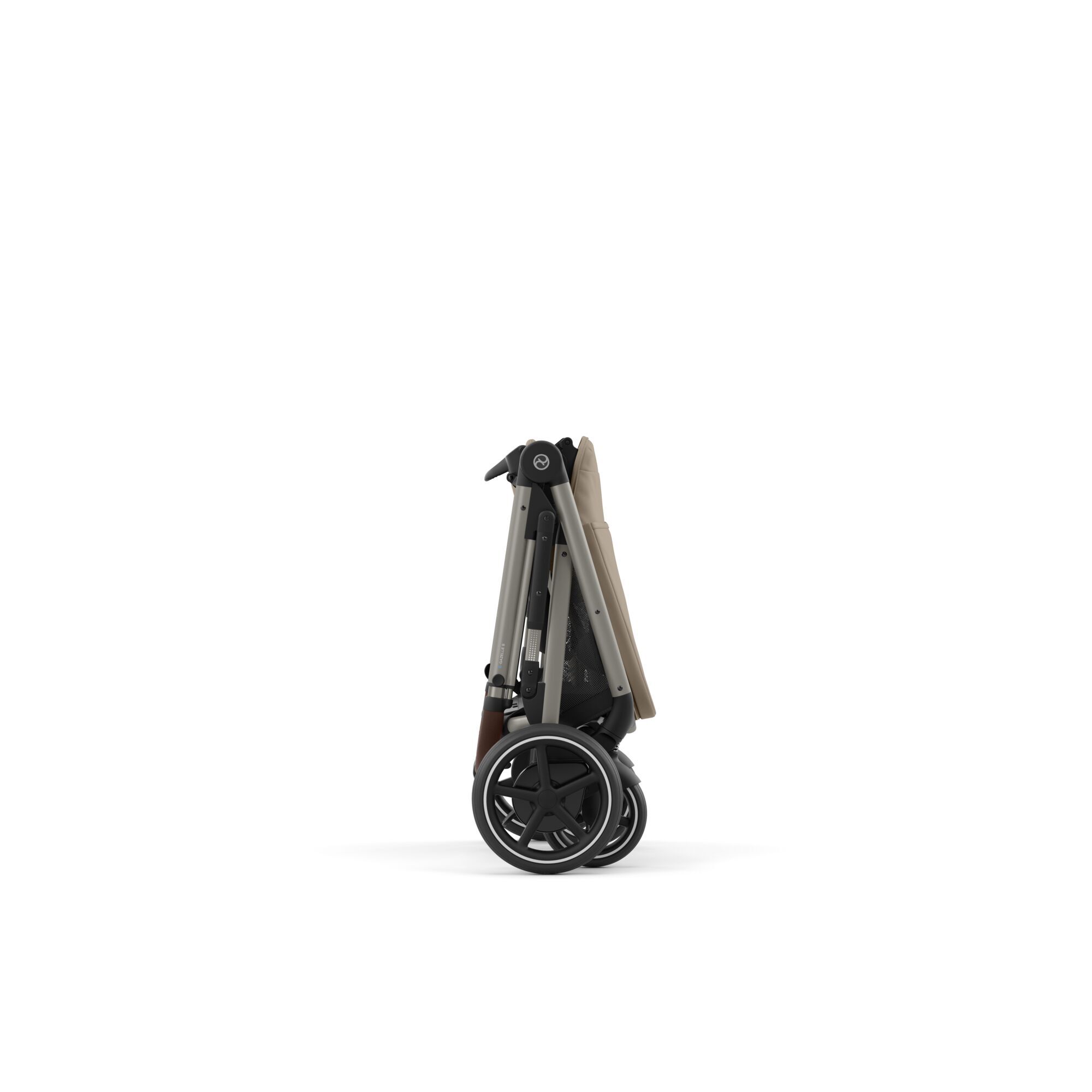 Cybex Βρεφικό Καρότσι eGazelle S TPE BP Almond Beige - Image 8