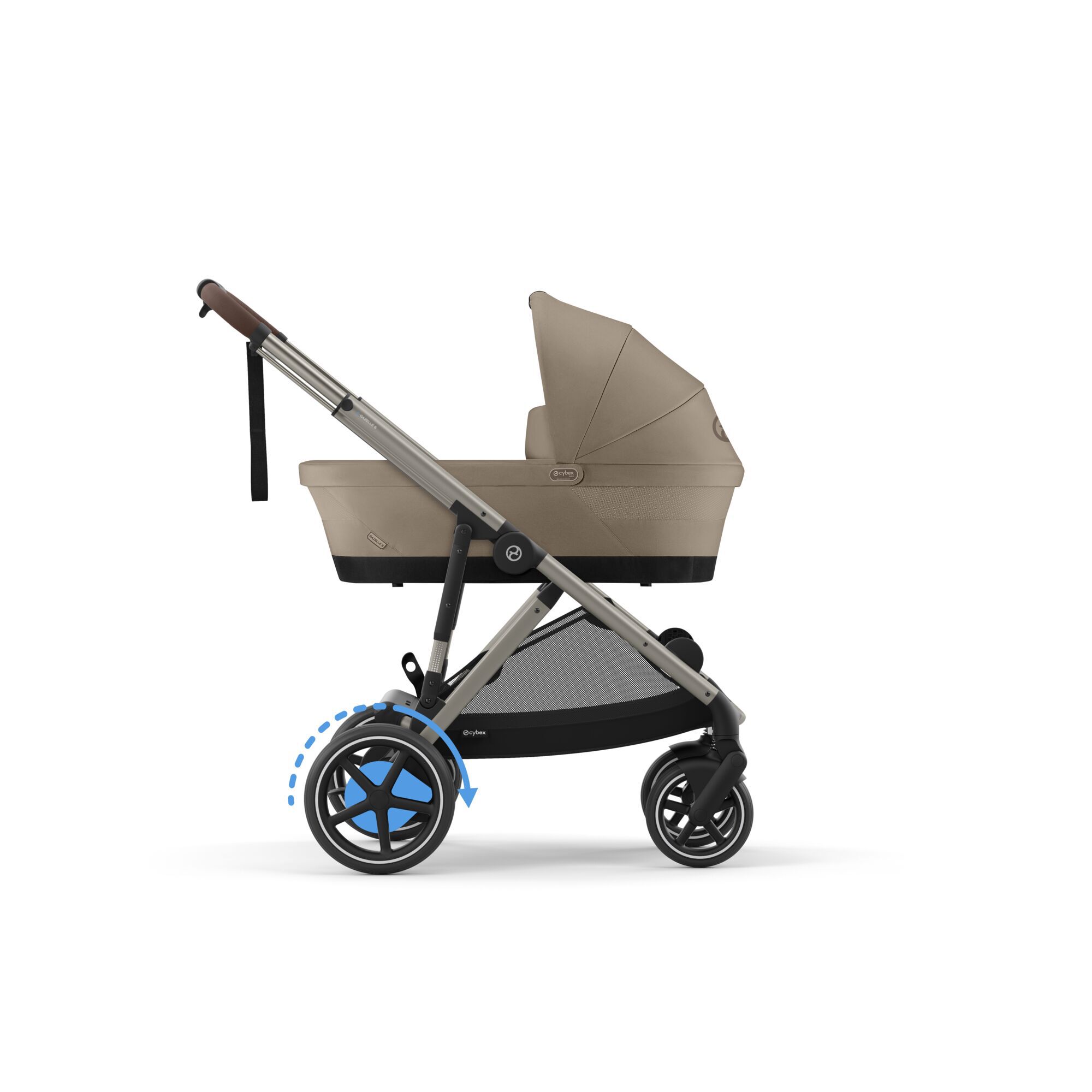 Cybex Βρεφικό Καρότσι eGazelle S TPE BP Almond Beige - Image 9