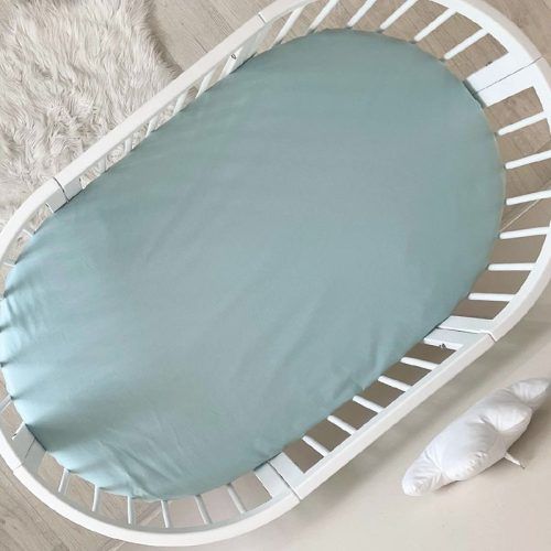 INGVART Μεγάλο σεντόνι μονόχρωμο Μεντα / Smart Bed / Nika