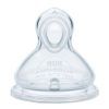 Nuk First Choice+ Θηλή Σιλικόνης Μέγεθος 1 Μεσαία Οπή για Γάλα 0-6m 1 Τεμάχιο
