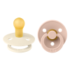 BIBS ΠΙΠΙΛΕΣ COLOUR 2ΤΕΜ. LATEX No 1 IVORY/BLUSH
