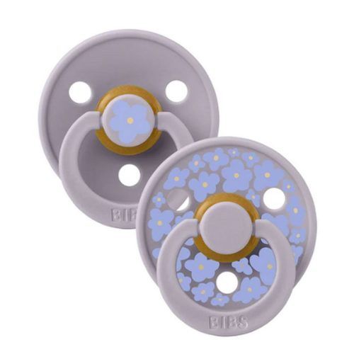 Bibs Πιπίλες Studio Colour 2τεμ. Jasmine Latex No 1 Fossil Grey Mix