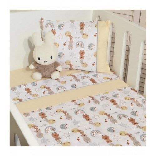 Baby Oliver Σεντόνια Κούνιας 3τεμ Σχ. 411 Beige