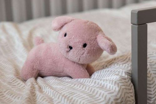 Alternative view of Miffy Λούτρινο Σκυλάκι Ροζ 25cm Fluffy