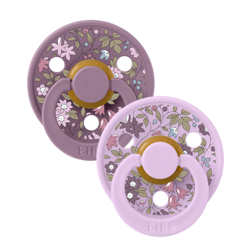BIBS ΠΙΠΙΛΕΣ X LIBERTY COLOUR 2ΤΕΜ. CHAMOMILE LAWN LATEX No 2 VIOLET SKY MIX