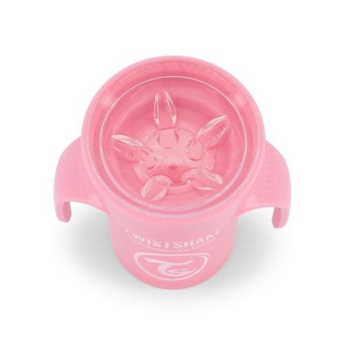 Alternative view of Twistshake Κύπελλο Spill-Free 360° 230ml 6+Μηνών Pastel Pink