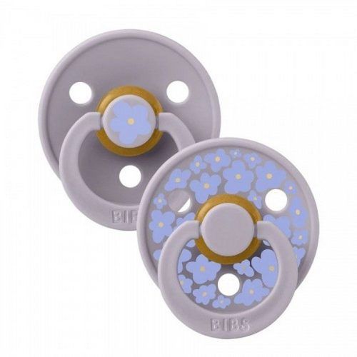Bibs Πιπίλες Studio Colour 2τεμ. Jasmine Latex No 2 Fossil Grey Mix