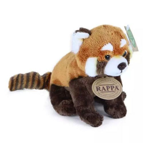 Alternative view of Rappa Λούτρινο Κόκκινο Πάντα Καθιστό 18 εκ. Eco-Friendly