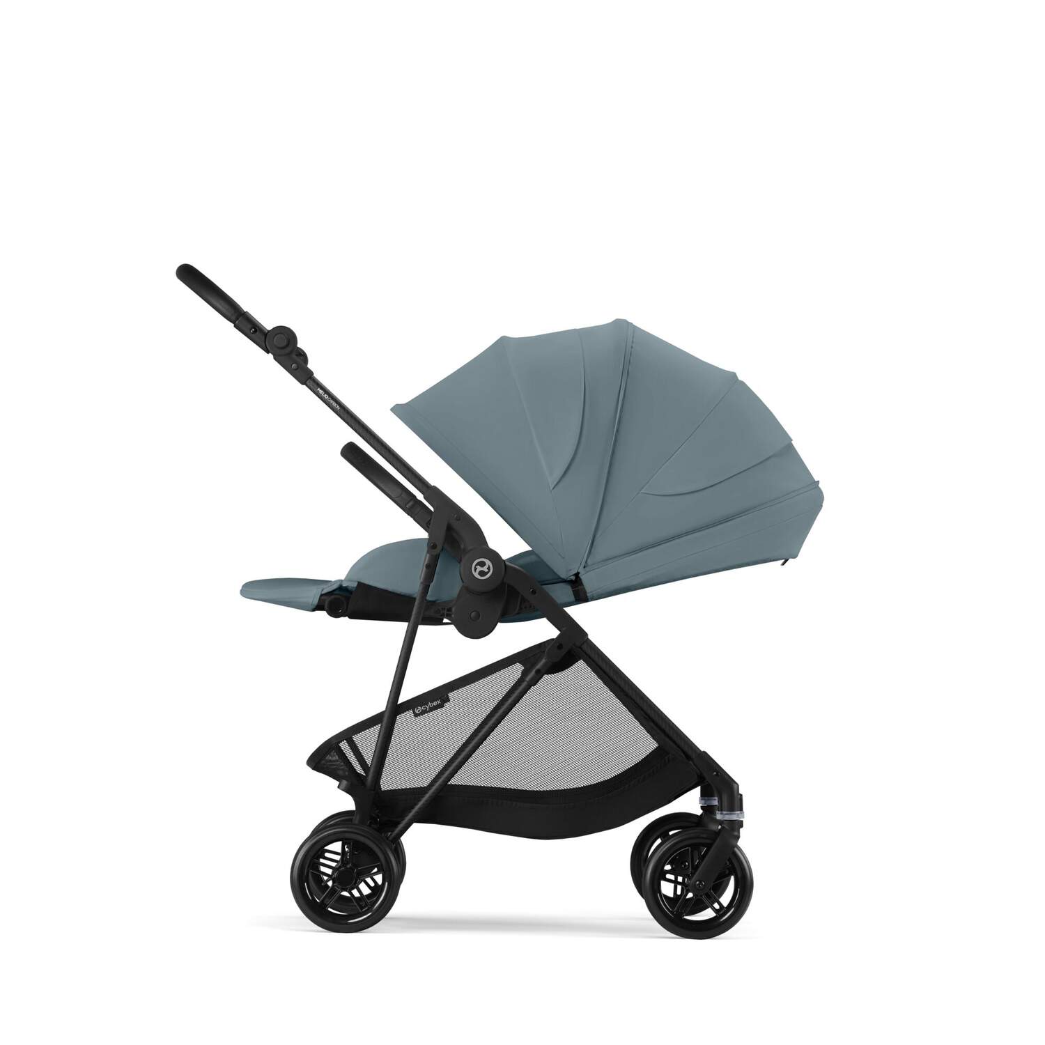 Cybex Βρεφικό Καρότσι Melio Carbon Stormy Blue - Image 2