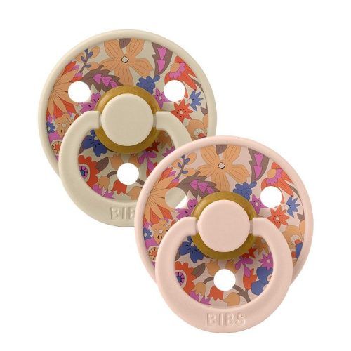 Bibs Πιπίλες Καουτσούκ No2 Liberty June Blossom Blush Mix 6-18 μηνών