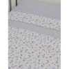 Baby Oliver Σετ Σεντόνια Λίκνου 2τεμ -75x110-100% Βαμβάκι Μπλέ Des.401