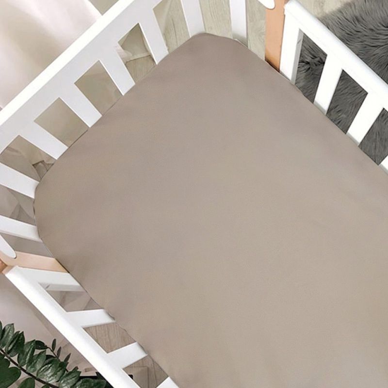 INGVART Μεγάλο σεντόνι με λάστιχο μονόχρωμο Cappuccino / Smart Bed / Nika - Image 3