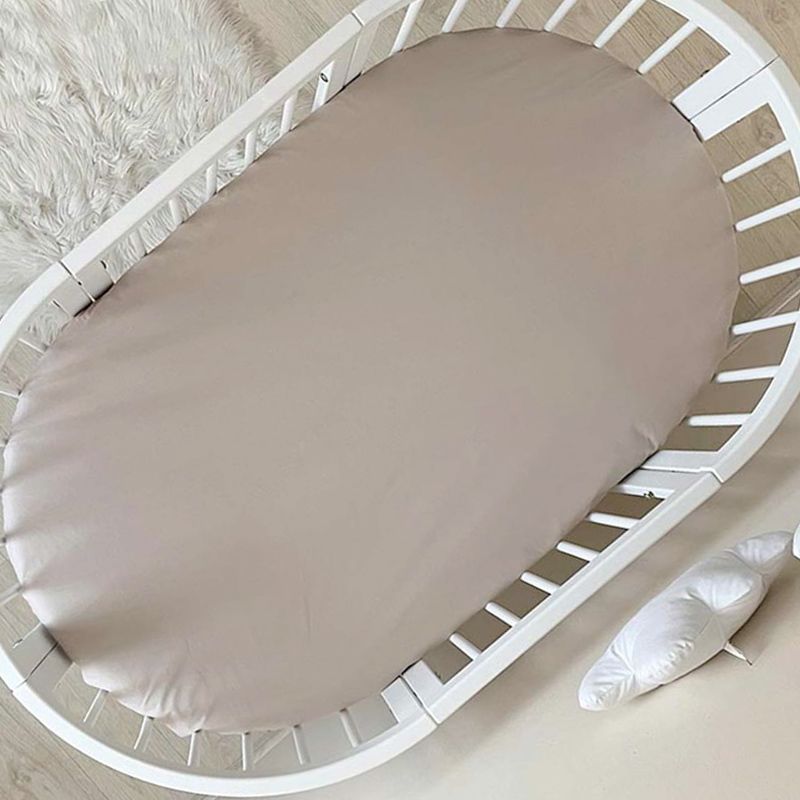 INGVART Μεγάλο σεντόνι με λάστιχο μονόχρωμο Cappuccino / Smart Bed / Nika