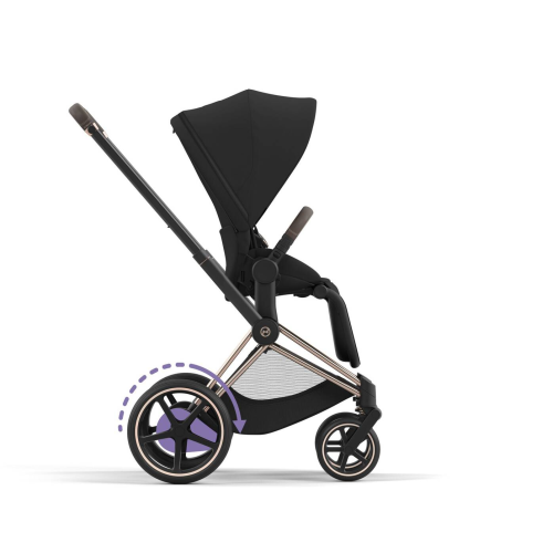 Alternative view of Cybex ePRIAM Πλαίσιο Καροτσιού Με Θέση Καθίσματος Hardpart RoseGold