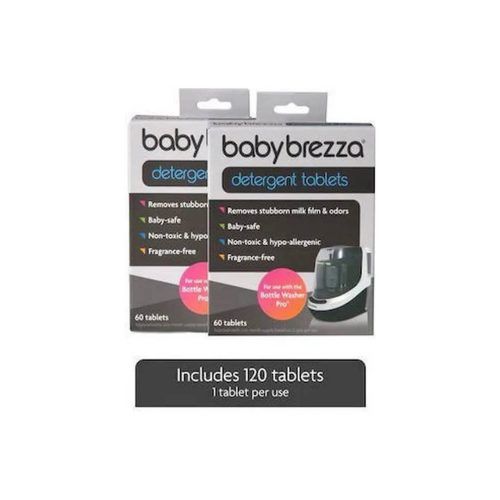 Baby brezza Σετ με ταμπλέτες απορρυπαντικού 120 τμχ για bottle washer pro brz0145
