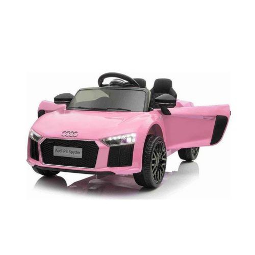 Globo Ηλεκτροκίνητο Παιδικό Αυτοκίνητο Licensed Audi R8 Spyder 12V Ροζ  4.5 AH