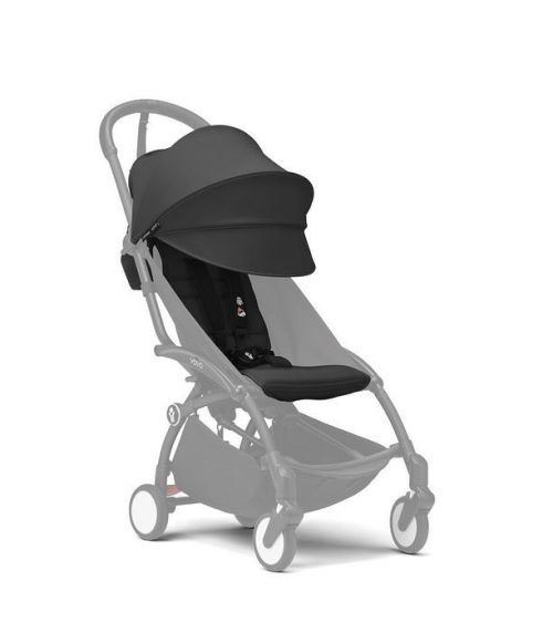 Alternative view of Stokke® Yoyo³ 6+ υφάσματα για τη θέση Black