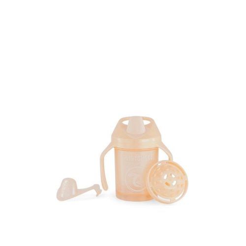 Twistshake Κύπελλο Mini Cup 230ml 4+Μηνών Pearl Champagne Με Μίξερ Φρούτων