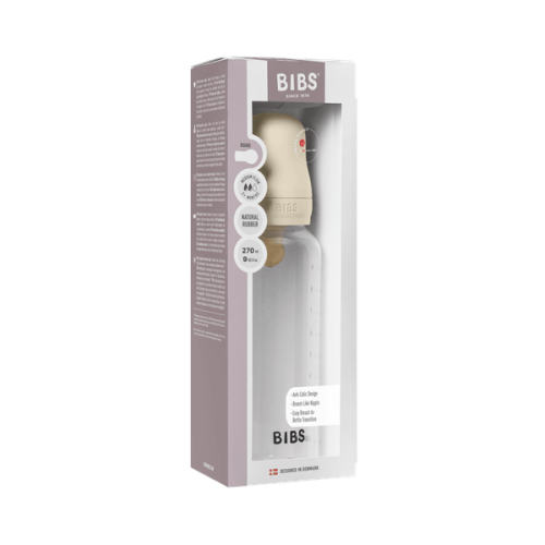 Alternative view of Bibs Πλαστικό Μπιμπερό 270ml Latex Ivory-Μεσαιάς ροής