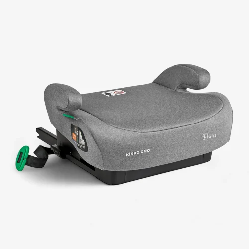 Kikka Boo I-tip Fix Καθισματάκι Αυτοκινήτου Booster i-Size με Isofix Light Grey