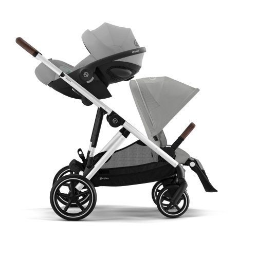 Alternative view of CYBEX Βρεφικό Καρότσι GAZELLE  S SLV BP Stone Grey mid grey