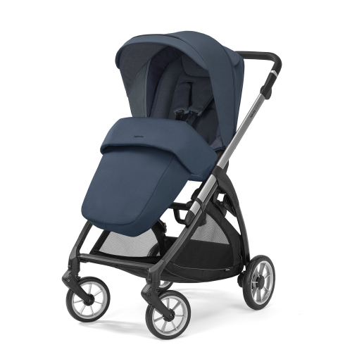 Alternative view of Inglesina Electa Quattro Darwin Infant Recline 2025 Ρυθμιζόμενο Καρότσι 3 σε 1 Kατάλληλο για Nεογέννητο Hudson Blue / Silver Black 8.7kg