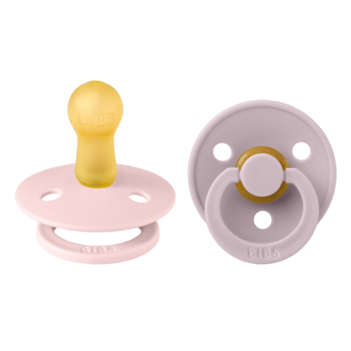 BIBS ΠΙΠΙΛΕΣ COLOUR 2ΤΕΜ. LATEX No 2 BLOSSOM/DYSKY LILAC