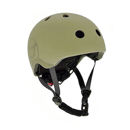 Scoot & Ride Παιδικό Κράνος για Ποδήλατο & Πατίνι Olive