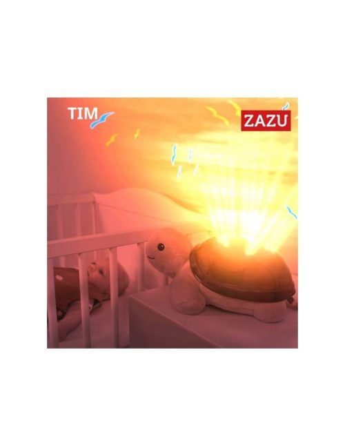 Alternative view of ZAZU TIM Χελώνα Προβολέας με Κίνηση Πουλιών Ηλιοβασίλεμα 3 Στάδια Ύπνου