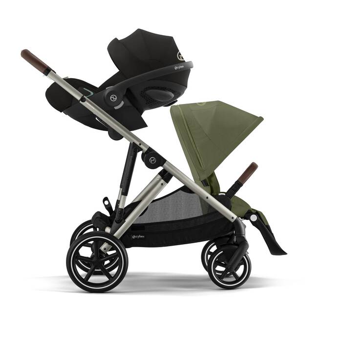 CYBEX Βρεφικό Καρότσι GAZELLE S TPE Moss Green khaki - Image 3
