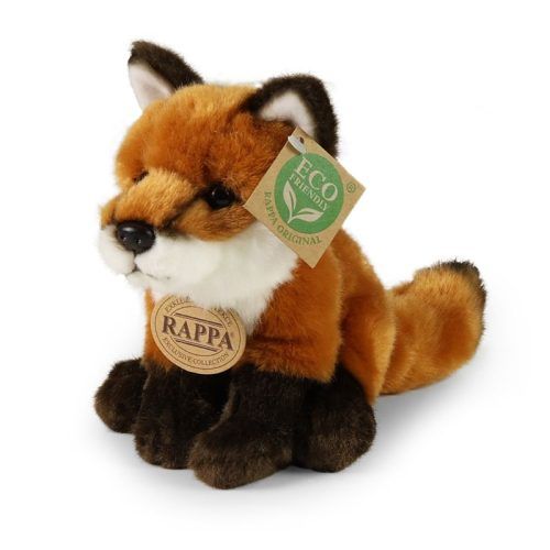 Rappa Λούτρινη Αλεπού Καθιστή 18 εκ. Eco-Friendly