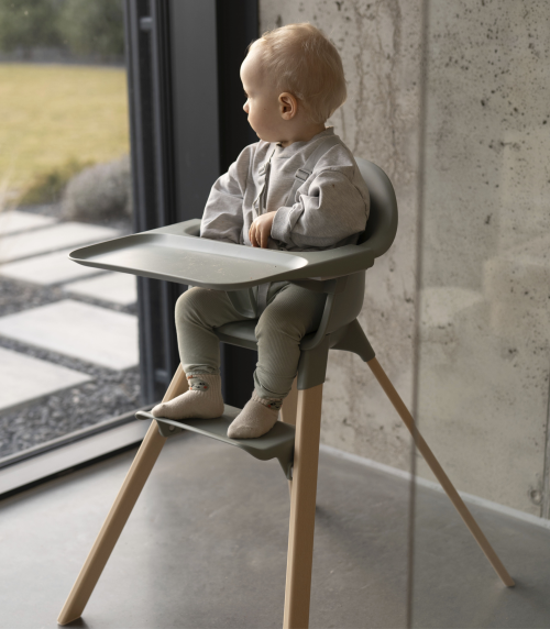Alternative view of Stokke Clikk High Chair Glacier Green